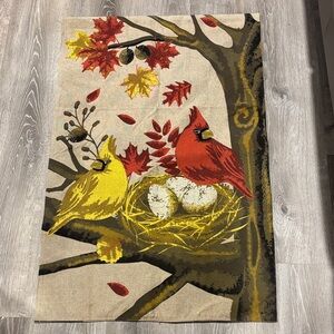 Autumn Cardinal Wall Tapestry